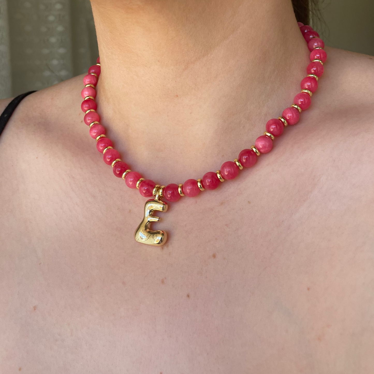 ZUNI INITIAL GOLD - RHODOCHROSITE