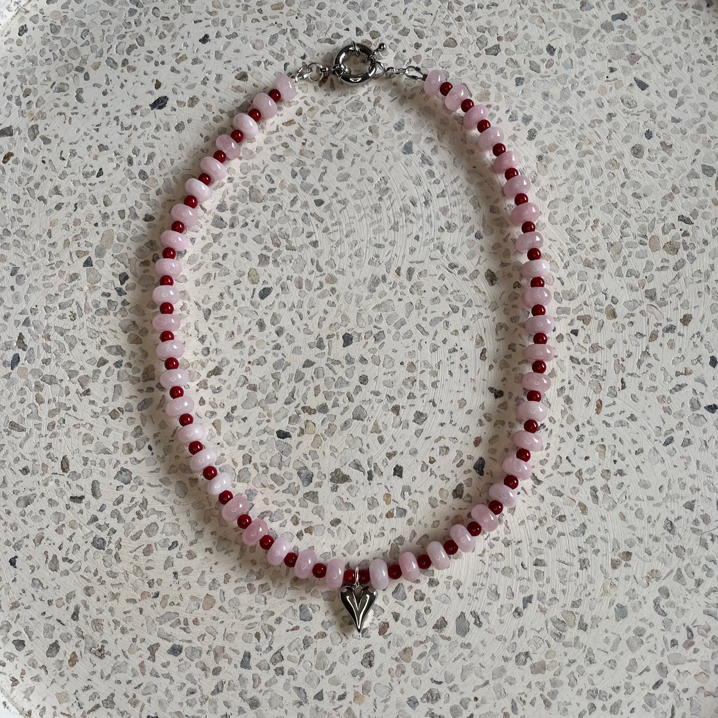 LOVER GIRL NECKLACE SILVER
