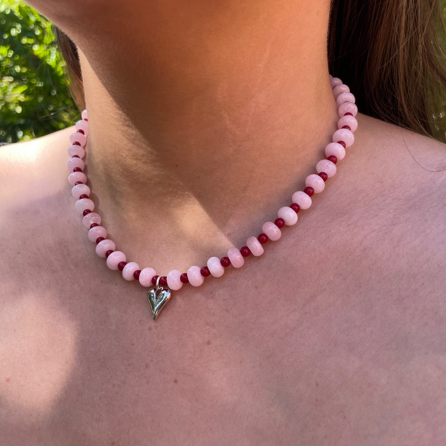 LOVER GIRL NECKLACE SILVER