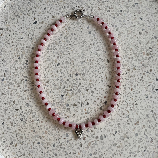 LOVER GIRL NECKLACE SILVER